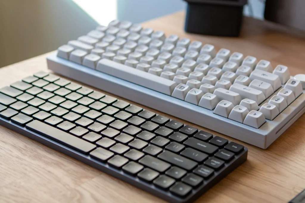 Mechanical vs Low-Profile Keyboards iamge