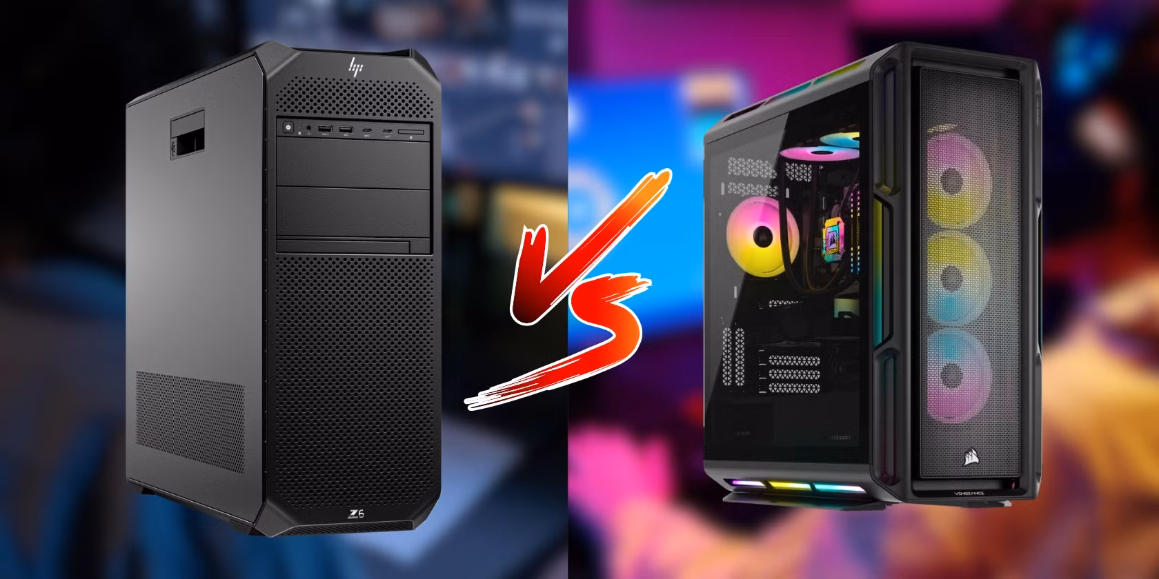 Workstation vs Gaming PC image