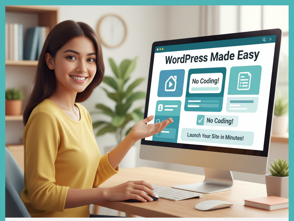 How to Create a Website in WordPress Without Any Skills – Step-by-Step Beginner Guide 2025