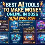 Best AI Tools to Make Money Online in 2026 (Proven $10K+/Month Methods)